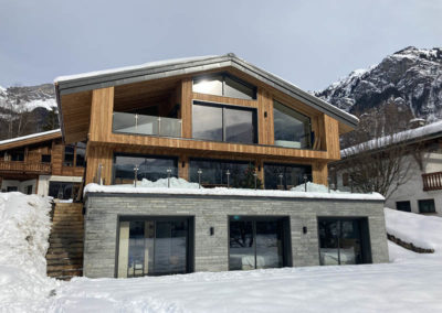 alt= Prawood est un constructeur spécialisé dans les projets de maisons ossature bois en Haute-Savoie