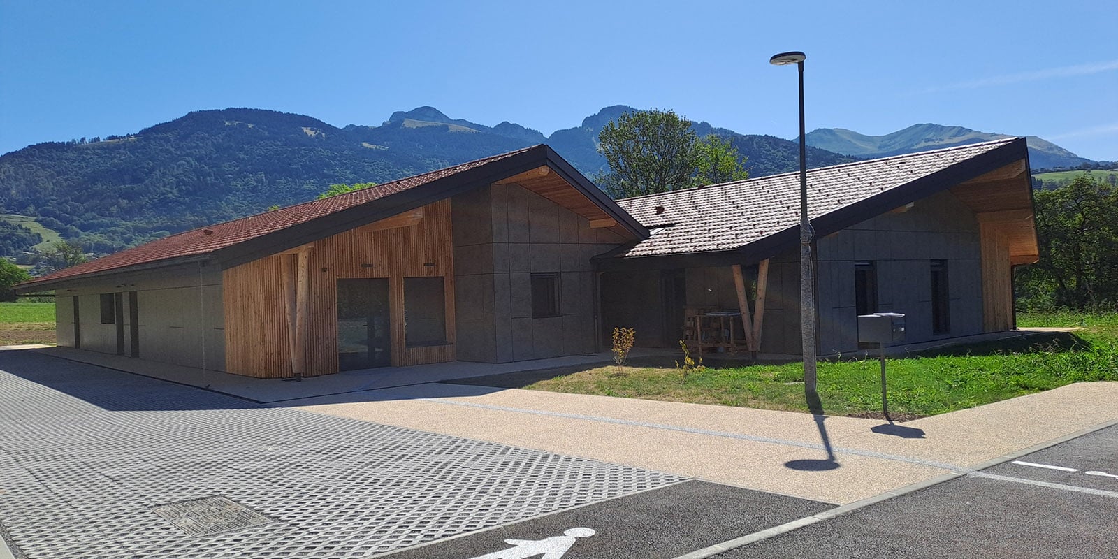 Reconstruction gymnase des EWUES